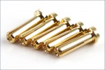 Goldkontaktstecker 4mm (10 Stück)